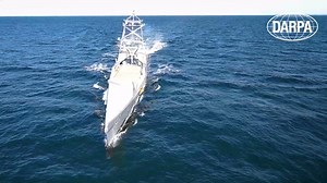 388K views · 1.7K reactions | The USX-1 Defiant has set sail, beginning her extended at-sea demonstration of endurance and reliability. She completed pre-departure testing in the waters near Port Angeles, WA, before sailing up the Strait of Juan de Fuca. The ship reached the Pacific Ocean early this morning. Follow Defiant throughout her demonstration at: www.darpa.mil/nomars | Defense Advanced Research Projects Agency - DARPA | Facebook