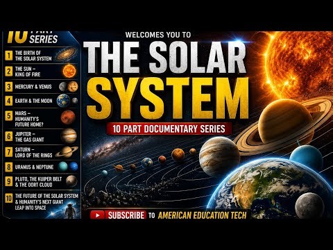 The Solar System Explained | Complete 10-Part Space Documentary Series (4K) American Education Tech