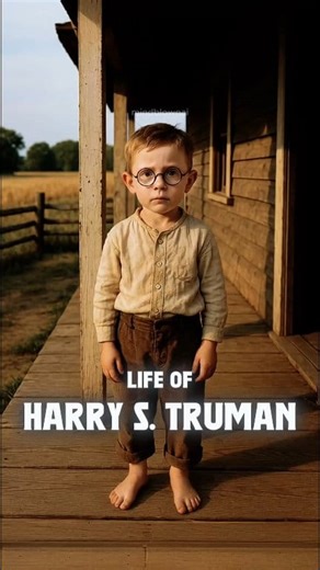 Life of Harry S. Truman Witness the remarkable journey of Harry S. Truman — from a humble Missouri farm boy to the leader who made world-changing decisions during World War II and the Cold War. His life defined courage, duty, and the burden of leadership. #LifeOfHarryTruman #HarryTrumanStory #HarryTrumanTimeline #harrytruman #usareels #usa #HarryTrumanBiography #USPresident #WorldWarII #ColdWar #MarshallPlan #TrumanDoctrine #KoreanWar #AmericanHistory #WhiteHouse #MindblownAI #EvailutionAI | Min