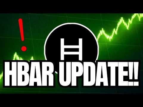 HEDERA (HBAR) PRICE UPDATE !!! | Key Levels To Watch | HBAR Crypto News & Market Analysis 🔥