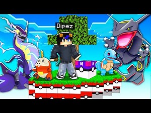 DESAFÍO TODOS los Pixelmon SKYBLOCK en MINECRAFT