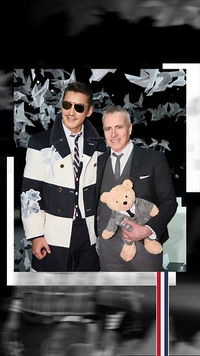 胡兵 on Instagram: "Enchanted beings transform garments into flowing art. Thank you@thombrowne, for designs that carry us into a realm of fantasy. A brand that never ceases to redefine timeless classics. 奇幻生灵让服装成为流动的艺术 感谢@thombrowne，用设计带我们飞向幻想之境，从未停止重新定义经典 #thombrowne #thombrownefw25 #Newyork #newyorkfashionweek #fashionweek#hubing #胡兵 #style #fashion#nyfw"