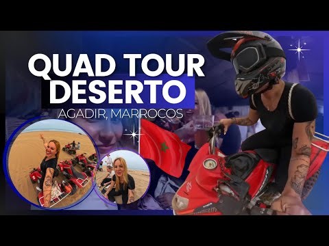 Passeio de Quadriciclo no Deserto de Agadir | Sandboard + Chá com Berberes | Get Your Guide Review