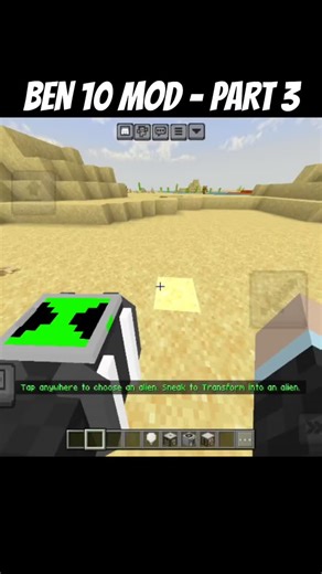 Ben 10 Mod Part 3 || Comment Ben 10 and Get Mod your DM 😅 Try karlo || Mcpe #shorts | RenexPlayz