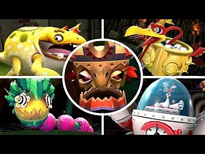 Donkey Kong Country Returns HD - All Bosses (No Damage / Mirror Mode)