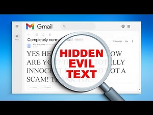 Scammers Are Using Invisible Text Now