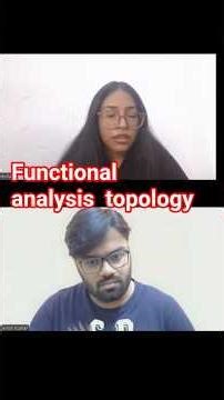 how to prepare functional analysis and topology for GATE #sharpenmaths #phd #topology #gate