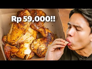 1 ROAST CHICKEN Rp 59 THOUSAND!! HIGH RATING AND ALWAYS CRAZY! IS IT REALLY TASTY?