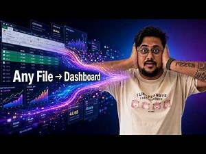 This AI Analyzes ANY Excel or CSV & Builds Dashboards Instantly