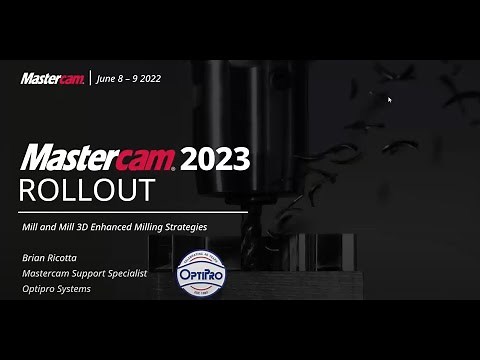 Mastercam 2023: Mill and Mill 3D