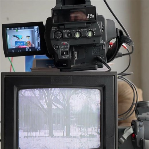 Testing a Panasonic BT-S702N 8" Color CRT monitor