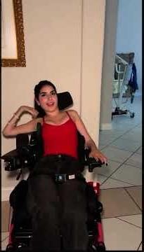 Young quadriplegic bed transfer + bed stretches #wheelchair #quadriplegic #dailylife