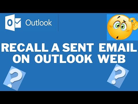 How to Recall/Cancel a Sent Email in Outlook Web