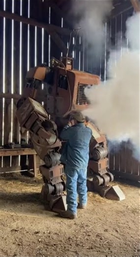 Rust Barn Engine Awakening Tags #oldbarn #ruralmech #homemadeengine #foundfootage