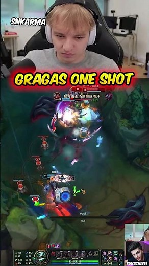 Gragas One Shots Are So Satisfying #leagueoflegends