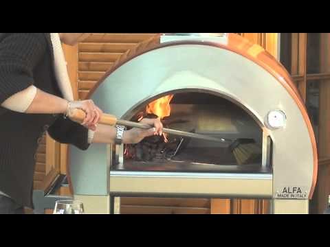 Comment Utiliser - le four à bois 5 Minuti Alfa Pizza