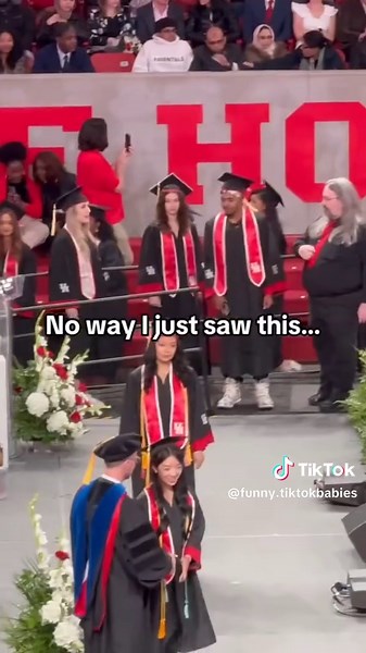 backflip at graduation fail #graduation #backflip #fail #classof2025 #funny #trending #fyp #foryou
