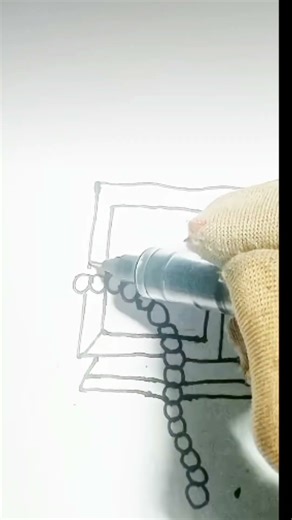 Korean drawing #viral #easydrawing