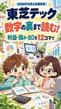 東芝テック 数字の裏まで読む！