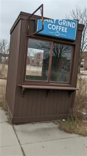 Charming Takeaway Coffee Kiosk Design