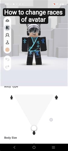 how to change speed/races of avatar #roblox#speed