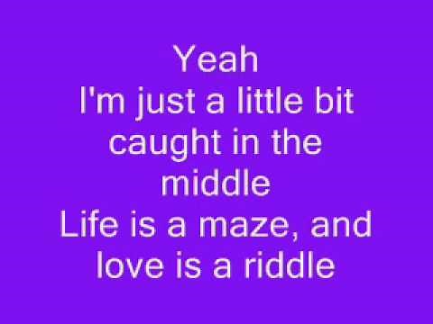 The Show-Lenka-LYRICS on screen