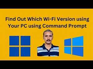How to Find Out which Wi-Fi Version Your Windows 11 or 10 using Command Prompt | GearUpWindows