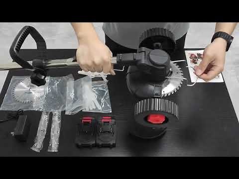 iToolMax 3 In 1 Cordless Grass Trimmer installation