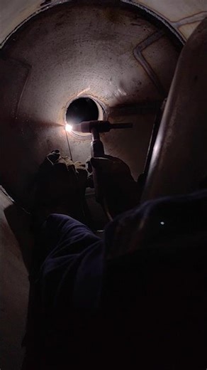 TIG Welding Stainless Steel Pipe Like a Pro 🔥 #shorts