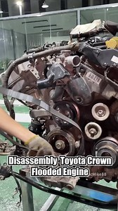 62K views · 770 reactions | Disassembly Toyota Crown Flooded Engine. #floodedengine #engine #mechanic #mechanicmike #automobile | Mechanic Mike | Facebook