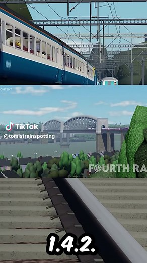 Class 175 arriving in British Railway Roblox