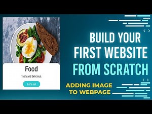 Part 8||Adding an image to webpage||build your first website from scratch||using HTML and CSS