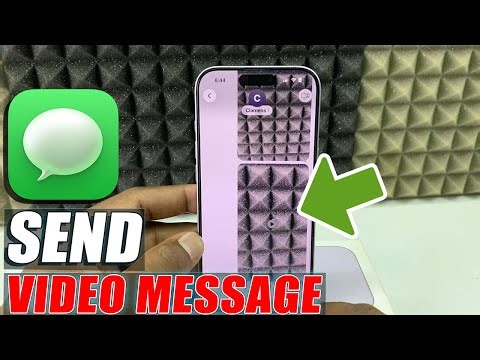 how to send video imessage on iphone 17/17 pro max?