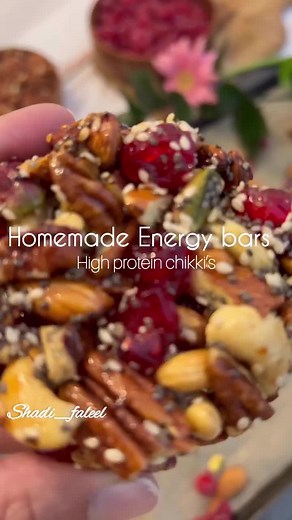 Homemade High-Protein Energy Bar Recipe
