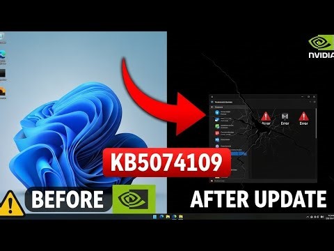 Windows 11 KB5074109 Update Causing Black Screen Issues on NVIDIA GPUs - Fix Guide