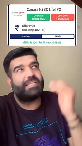 50K views · 347 reactions | Big IPO Alert! Canara HSBC Life — Should You INVEST or AVOID?(canara hsbc life insurance, ipo, ipo review, ipo analysis) | Share Market Study | Facebook