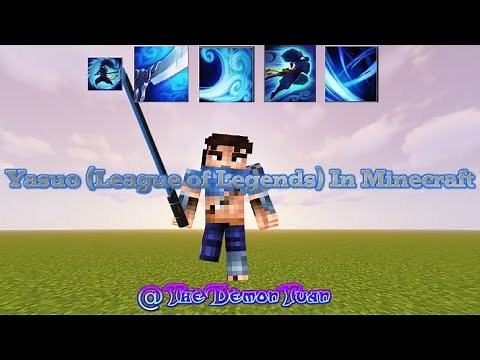 Minecraft: Yasuo In Minecraft V1.0 [DataPack]
