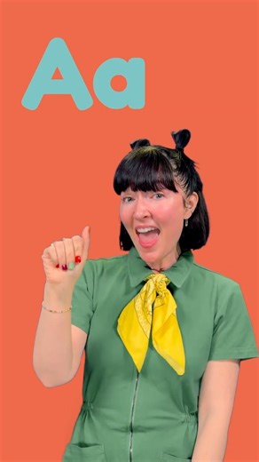 Alphabet Dance: Learn ASL Signs A-D! 🤟 Letter Dance Part 1 #signlanguage #skills