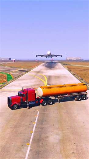 Member of The Airport Staff Clear The Runway | Grand Theft Auto V ||