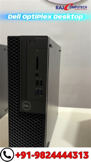Raj Computech | Digital IT Solutions on Instagram: "Dell OptiPlex Desktop – Available Models & Configurations | i3 i5 i7 6th, 8th, 9th Gen #delldesktop #rajcomputech #delloptiplex #desktop #delldesktop #delloptiplexdesktop 🔹 Raj Computech Complete IT Hardware • Sales • Service • Support 📍 Office Address Office No. 229, 2nd Floor Olive Greens S.G. Highway, Near Gota Flyover Ahmedabad – 382481, Gujarat 📞 Contact Details 📱 Call / WhatsApp: +91 98244 44313 📧 Email: raj.computercarecenter@gmail.