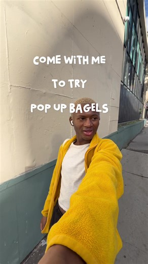 FOME WITH ME TO TRY The New @PopUpBagels LA location 🤭 | LA Food Spots