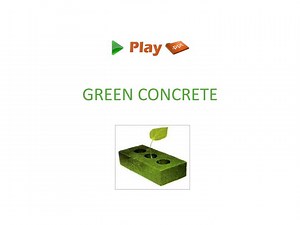 GREEN CONCRETE - SlideServe