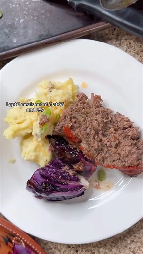 This classic meatloaf and mashed potatoes recipe feels like home every time