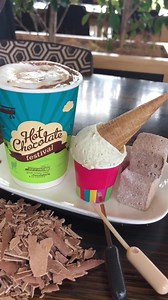 Our HOT CHOCOLATE FESTIVAL creations are going into overdrive with the Mud Slide - a smooth milk hot choc served with pipettes of kahlua and Irish cream, a mini vanilla bean ice cream and fluffy vanilla marshmallow. Go on, you know you want to... | Great Ocean Road Chocolaterie