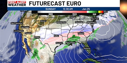 Polar vortex disruption brings severe winter conditions to multiple states as we see warmer weather here