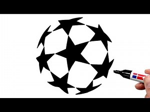How to Draw the Champions League Logo