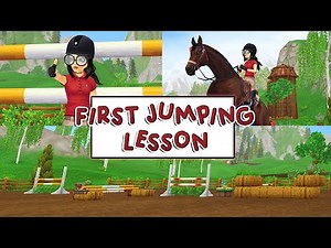 Star Stable First Jumping Lesson 🐴 Realistic Roleplay
