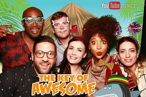 7.9K views · 22 reactions | All star photobooth cast! Who can identify the artists they play? | The Key of Awesome | Facebook