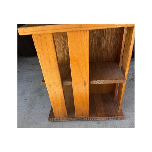 Vintage Napa Valley Rotating Wooden CD Rack, 80 CD Holder, Lazy Susan Carousel - Etsy Canada
