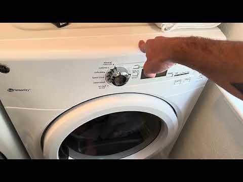 GE GFDN Dryer disassembly